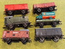 6 Güterwaggons, Spur H0, DR