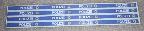 Polizei aufkleber decals - aufkleber,