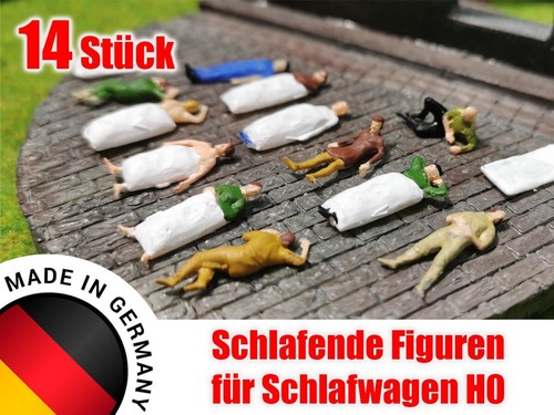 14x schlafende figuren 87 - schlafende,