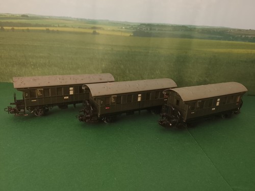 Spur 3er set - spur, waggons