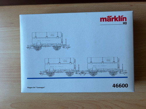 Märklin 46600 gaswagen - 46600, gaswagen-set