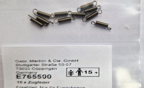 Märklin e765500 federn - märklin,