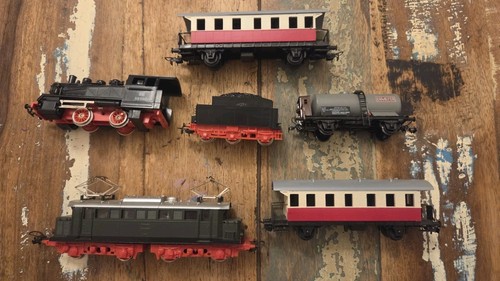 Spur wagen züge konvolut - h0,
